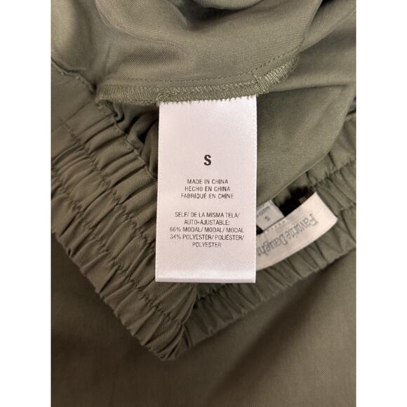 Favorite Daughter Pants Small Womens The Rebound Trouser Green Split Hems - Picture 8 of 9